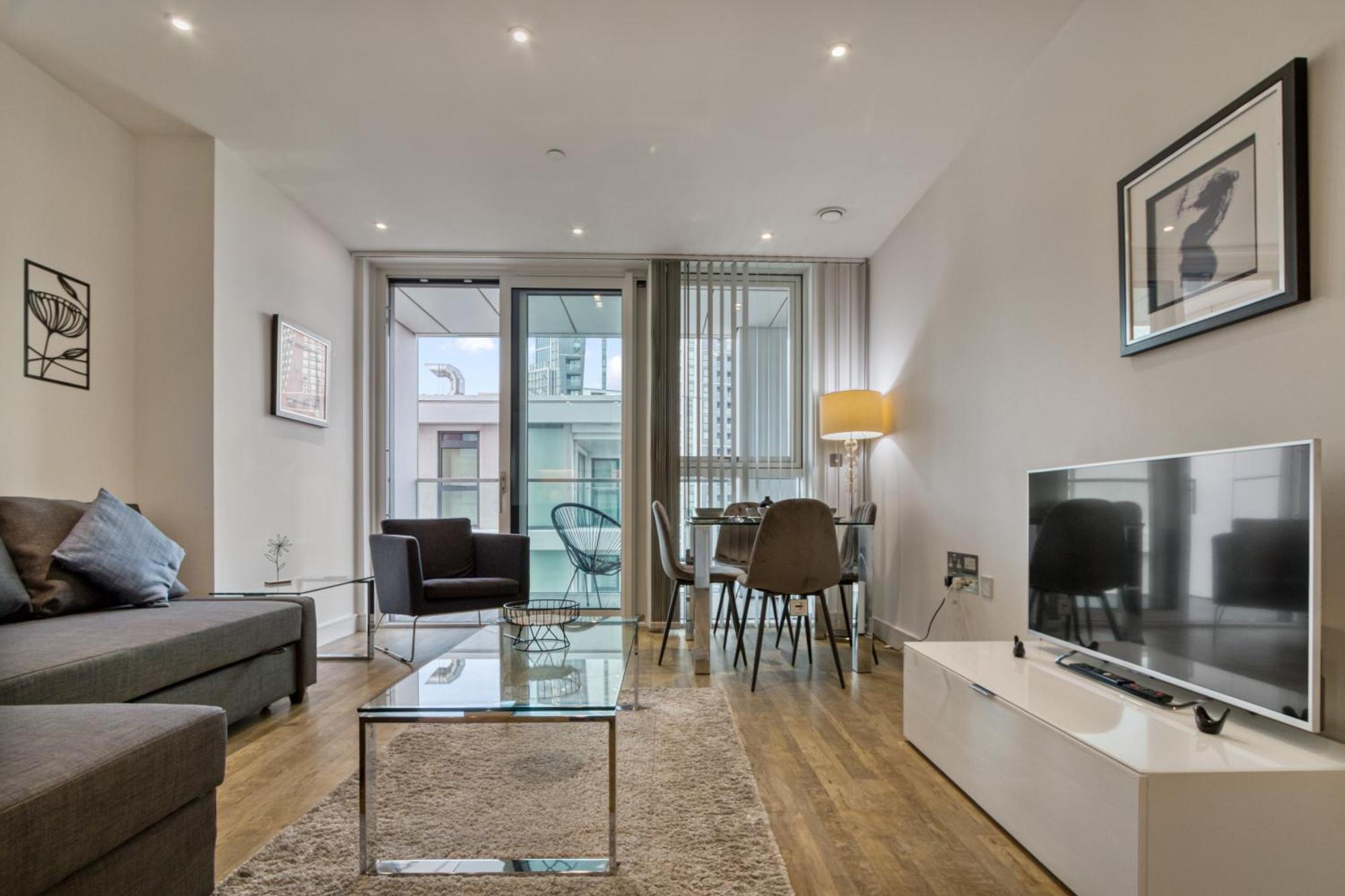 Stylish And Spacious- One Bed In Nine Elms London Exterior foto